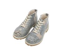 DOGO ShortCut Stiefel für Damen, Birds Have Wings, 8
