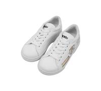 DOGO Unisex Kinder Sneaker Vegan Weiß - The Wise Owl Motiv, Mehrfarbig, 32 EU