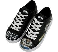 Sneaker DOGO "The Wise Owl" Gr. 38, Normalschaft, schwarz Damen Schuhe Sneaker Vegan (10877837-38)