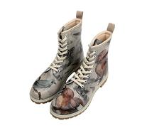 DOGO Vegane Damen Boots Stiefeletten - Chatting on a Branch 38