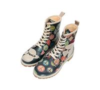 DOGO Vegane Damen Boots Stiefeletten - Peace