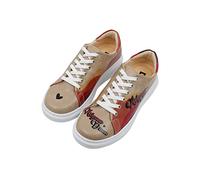 Plateausneaker DOGO "Arizona Dream" Gr. 36, Normalschaft, bunt (natur) Damen Schuhe Sneaker low Skaterschuh Vegan (98674302-36)