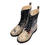 DOGO Zipsy Boots - Free Spirit - Vegane Damen Boots und Nachhaltige und Bunte Stiefeletten - Trendige Bequeme Stiefel für Damen