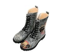 DOGO Zipsy - Elephants Never Forget - Vegane Damen Stiefel 38