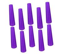 DOITOOL 10 Stück Kunststoff Fadenspulen Konisch Präzise Garnaufwicklung für Stickerei Strickerei Wollwickler Garnhalter für DIY Handarbeit