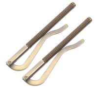 DOITOOL 2 Stück Geldklammern aus Zinklegierung mit Federmechanismus Leichte und Langlebige Metall Geldscheinklammern für Herren und Damen Einfache und Stilvolle Geldaufbewahrung