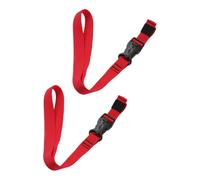 DOITOOL 2 Stück Verstellbare Nylon Gepäckgurte mit Abs Schnalle Strapazierfähig und Verschleißfest für Camping und Lagerung Multifunktionale Outdoor Befestigung