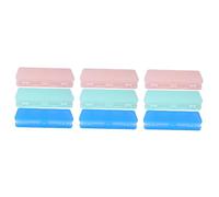 DOITOOL 3 Sätze DREI Großes Stiftsortiment Doppel Seiten Federmäppchen Transparente Und Matte Bleistiftbox Für Schüler Praktische Schreibwaren Aufbewahrung 3 Stück * 3