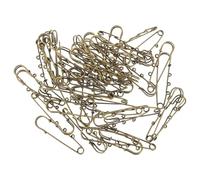 DOITOOL 50 Stück Legierung Sicherheitsnadeln mit Löchern 64mm Wiederverwendbare Kiltnadeln für Selbstgemacht Schmuck Pullover und Mantelbefestigung Nadel mit Sicherem Verschluss