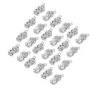 DOITOOL 50 Stück Pi Yao Anhänger Doppelseitig Langlebiges Legierungs-pendant Chinesisches Feng Shui Glücksbringer Symbol für DIY Schmuckherstellung Armbänder Halsketten Schlüsselanhänger