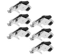 DOITOOL 6 Stück Teiliges Nähfuß Adapter Presser Foot Halter für Brother Nähmaschinen Einfache Montage Leichtes Nähmaschinen zubehör für Präzises Quilten und Nähen