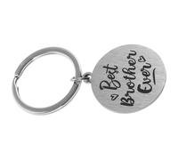 DOITOOL Kreativer Edelstahl Schlüsselanhänger mit Lasergravur Robust und Leicht als Freundschafts Schlüsselanhänger für Camping und Reise