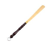 DOITOOL Langer Schuhlöffel aus Edelstahl und Holz 58cm für Bequemes Schuhe Anziehen ohne Bücken Platzsparend für Täglichen Gebrauch zu Hause