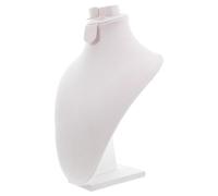 DOITOOL Schmuckständer Display für Halsketten, Anhänger und Choker, Weiß
