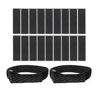 DOITOOL Verstellbare Kniehohe Stiefel Fixaufkleber aus Polyester mit Rutschfester Funktion Wiederverwendbar und Elegant für Sichere Outdoor Boots