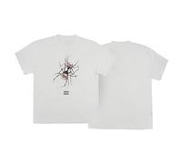 Doja Cat Offizielles The Scarlet Tour Merch Album T-Shirt, Weiss/opulenter Garten, M