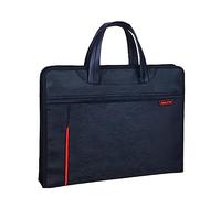 Dokumententasche B4 Tragetasche Oxford Aktentasche Office Business Beutel mit Reißverschluss Datei Organizer Wasserdicht Laptop Tasche Büro Reisen Herren Dokumentenmappe für Magazine Vertrag Bücher