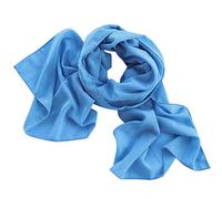 DOLCE ABBRACCIO by RiemTEX Damen Schal Tuch Stola elegante Schals und Tücher Verona aus Chiffon (Hellblau)