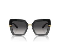 Dolce&Gabbana 0DG4373 32468G Kunststoff Panto Schwarz/Goldfarben Sonnenbrille, Sunglasses