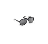 Dolce&Gabbana 0DG4452 340387 Kunststoff Pilot Schwarz/Grau Sonnenbrille, Sunglasses Schwarz/Grau Groß