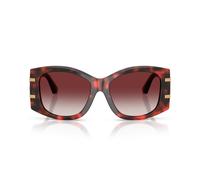 Dolce&Gabbana 0DG4501 33588H Kunststoff Schmetterling / Cat-Eye Rot/Havana Sonnenbrille, Sunglasses