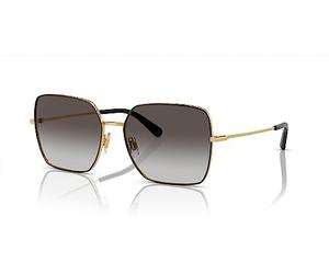 Dolce & Gabbana Damen 0DG2242 Sonnenbrille, opacity, GOLD/BLACK,