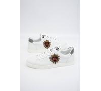 Dolce & Gabbana Herren Bestickte Low-Top Sneakers EU 44.5 / UK 10