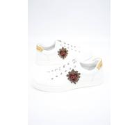 Dolce & Gabbana Herren Bestickte Low-Top Sneakers EU 46 / UK 11