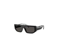 Dolce&Gabbana 0DG6203 501/87 Kunststoff Rechteckig Schwarz/Schwarz Sonnenbrille, Sunglasses