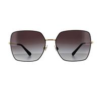 Dolce&Gabbana 0DG2242 13348G Metall Panto Schwarz/Goldfarben Sonnenbrille, Sunglasses Schwarz/Goldfarben Groß