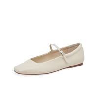Dolce Vita Damen Reyes Ballerinas, Elfenbeinfarbenes Leder, 40 EU
