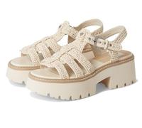 Dolce Vita Latice Fisherman Damen-Sandalen, Haferflocken-Strick, 41 EU