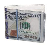 Dollarschein Geldbeutel im neuen Design aus Kunstleder