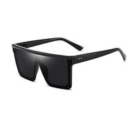 Dollger Sonnenbrille, UV400 Schutz Herren Damen Vintage Sonnenbrillen Sportbrille, Ultra-Leicht Rahmen Schutzbrille Rechteck Flat Top Retro Sunglasses