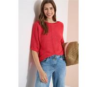 Dolman Pullover mit U-Boot-Ausschnitt