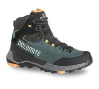 Dolomite Shoe M's Vernale Leather High GTX deep green/electric orange (1656) 9