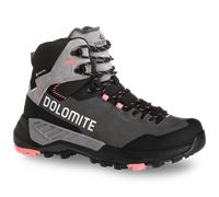 Dolomite VERNALE LEATHER HIGH GTX WOMEN - anthracite grey/coral red / 38⅔