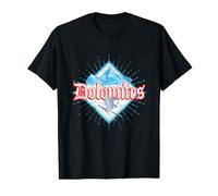 Dolomiten Südtirol Retro Skifahrer Vintage Skiurlaub Preisgünstiges Grafik-T-Shirt