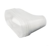 Dolvitrny Transparente Kunststoff-Babyschuhsocken, PVC-Schuhformen für Babyschuhe, 10 Stück, leichte Fußstützen für Babyschuhe (10 Stück, 9 cm)