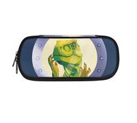 Dolyues Dinosaurier-Federmäppchen für Kinder, Cartoon-Stifthalter, Stifte-Tragetasche mit Reißverschluss, Schule, College, Stifttasche, Aufbewahrungstasche, leicht, Dinosaurier, Taschen-Organizer