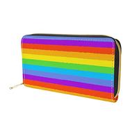 Dolyues Regenbogen Bunte LGBT Bedruckte Frauen Lange Pu Leder Brieftasche Geldbörse Mode Damen Kreditkarteninhaber Telefon Fall Clutch Tasche