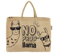 Domelo große Jute Einkaufskorb, Vegane Einkaufstasche nachhaltige Handtasche/ Shopper