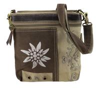Domelo Trachtentasche Canvas Umhängetasche Damen Schultertasche Crossbody Tasche