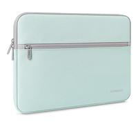 DOMISO 15.6-16 Zoll Laptop Hülle Tasche Universell für MacBook Pro 16" M4/M3/M2, Dell XPS 16, HP Envy 15, Lenovo IdeaPad 5 / Flex 5, Wasserabweisende Schutzhülle Sleeve, Minzgrün