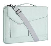 DOMISO 17-17.3 Zoll Laptop Tasche Aktentasche Umhängetasche Kompatibel mit 17.3" Dell/HP Pavilion 17/ProBook 470/MSI GS73VR Stealth PRO/Lenovo/Acer/ASUS,Tiefes Mintgrün