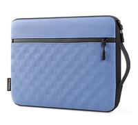 DOMISO 17,3 Zoll Laptoptasche für HP Omen 17/Dell Inspiron 17, wasserdichte Schutzhülle mit Griff, passend für 17-17,3 Zoll HP Pavilion, Acer Predator, Asus ROG, Blau