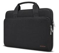 DOMISO 17 Zoll Wasserdicht Laptop Tasche Sleeve Case Notebook Hülle Schutzhülle für 17.3" HP Envy 17/Alienware 17/Dell/ideapad/ROG Strix GL702VS/MSI GS73VR Stealth Pro,Schwarz