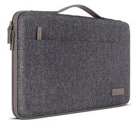 DOMISO 17 Zoll Wasserdicht Laptophülle Laptop Sleeve Case Notebook Hülle Tasche für 17.3" HP Pavilion 17/MSI GS73VR Stealth Pro/Alienware 17/Dell Inspiron/Lenovo ideapad/ASUS/Acer/HP,Dunkelgrau