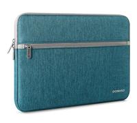 DOMISO Laptoptasche 14-15 Zoll Laptop Hülle Tasche für 15-Zoll MacBook Air M2 M3 M4, 14" Lenovo Thinkpad HP Elitebook Acer Swift Dell XPS, Wasserabweisende Laptophülle Sleeve, Grünblau