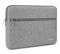 DOMISO Laptoptasche 14-15 Zoll Laptop Hülle Tasche für 15-Zoll MacBook Air M2 M3 M4, 14" Lenovo Thinkpad HP Elitebook Acer Swift Dell XPS, Wasserabweisende Laptophülle Sleeve, Grau